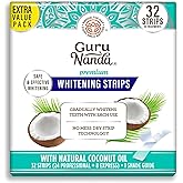 GuruNanda Teeth Whitening Strips - 16-Day Treatment with Non-Slip, Dry Strip Technology - Whitening Designed with Care for a Brighter Smile