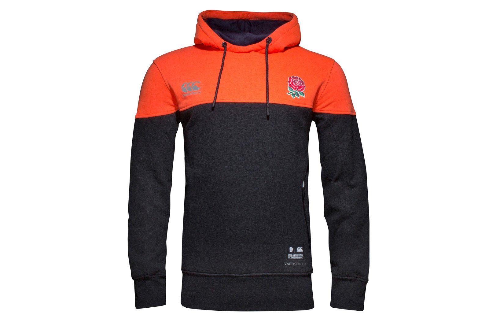 Canterbury Mens Gents England Rugby Vaposhield Hoodie Hoody Top