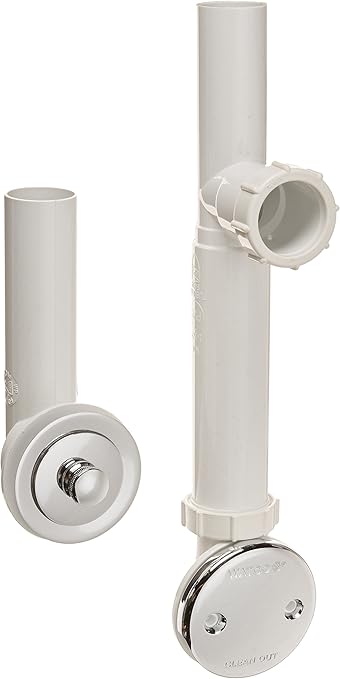 Watco 500 Pp Pvc Cp Push Pull Bath Waste Chrome Plated Tub And