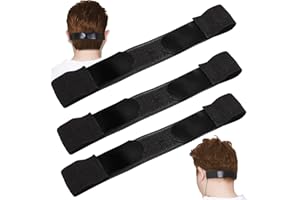 WURONSA 3 Pack Nasal Oxygen Cannula Ear Saver Strap, Upgrade Ear Protectors for Oxygen Concentrator Accessories with Adjustable Oxygen Cannula Ear Protector for Oxygen Users to Prevent Ear Soreness (13.7 in)