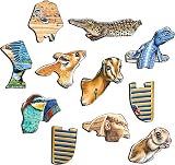 Larsen HL11 Sphinx Pyramids Egyptian Wildlife 85 Piece Tray Jigsaw Puzzle view 7