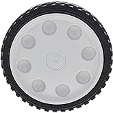 MTD Genuine Parts 753-08175 8&rdquo; x 2&rdquo; Wheel Assembly, Black | Fits Troy-Bilt Columbia Platinum TB866XP TB83KXP TB542 TB466 TB449E