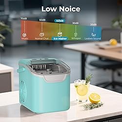 Countertop Ice Maker – 8 Bullet Ice