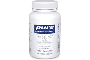Pure Encapsulations Saw Palmetto 320 - Fatty Acids & Other Essential Nutrients to Support Metabolism & Urinary Function - with Saw Palmetto Extract - 120 Softgel Capsules