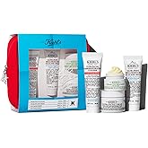 Kiehl's Travel Size Skincare Routine Gift Set, $77 Value, Includes TSA Approved Mini Face Wash, Moisturizer, Eye Cream, and Body Lotion, Full Body Set for All Skin Types