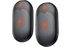 AJVV Hand Warmers Rechargeable 2 Pack, 8000mAh Portable Magnetic Electric Hand Warmer, Wolf-Shape Reusable Pocket Heater Up to 24 Hrs, Winter Gifts for Camping, Hunting, Fishing, Christmas