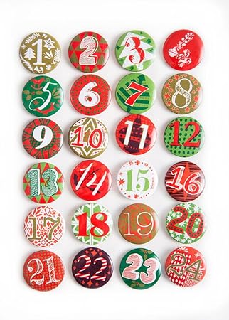 Download Christmas Advent Calendar Numbers Christmas Decorations Traditional Advent Calendar Countwown Christmas Stickers Christmas Craft Supplies Toddler Kids Children For Christmas Bags Sacks Red Green Amazon Co Uk Office Products PSD Mockup Templates
