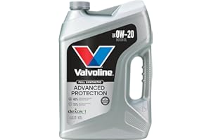 Valvoline Advanced Full Synthetic SAE 0W-20 Motor Oil 5 QT