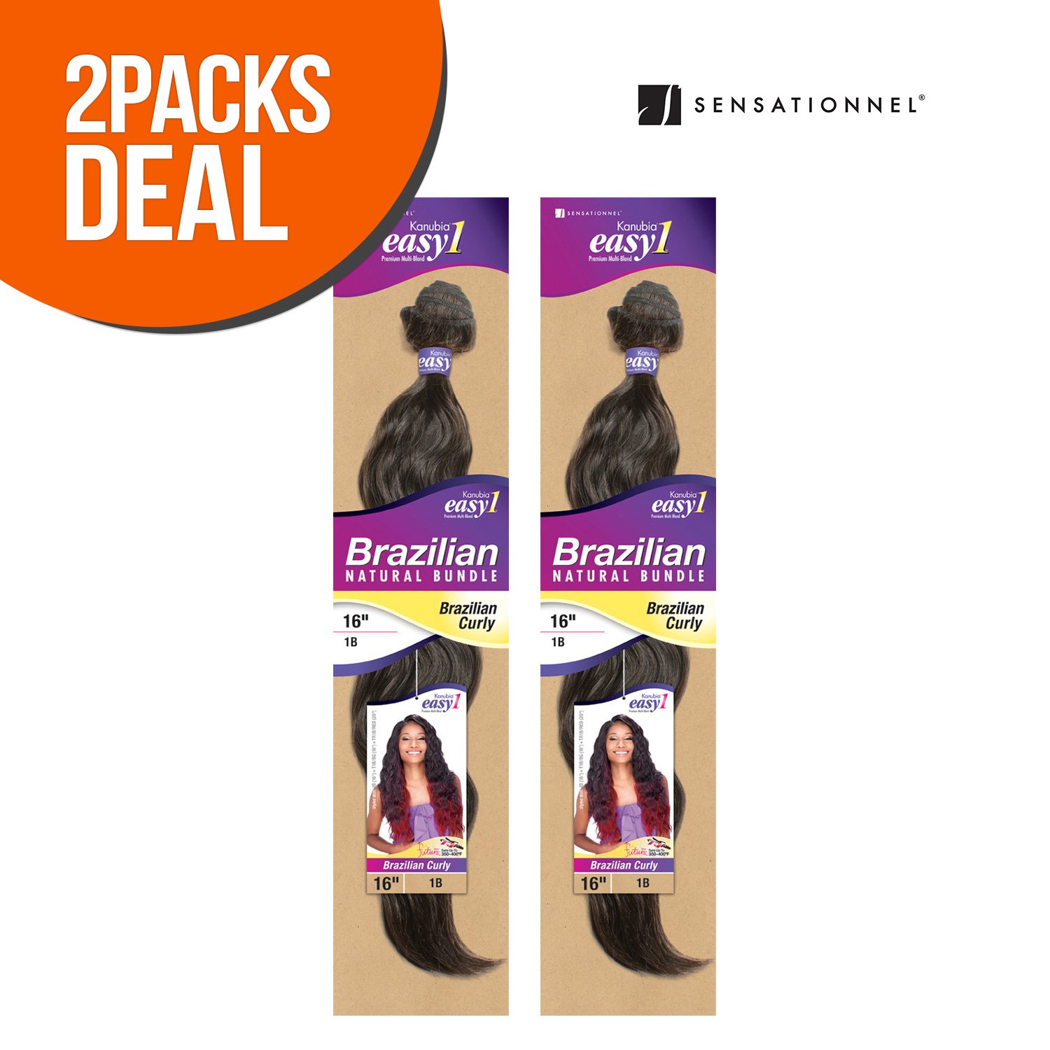 Amazon Com 2 Pack Deal Sensationnel Synthetic Hair Weave