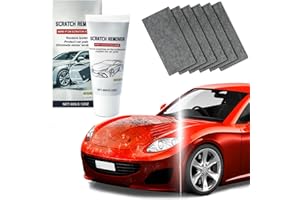 HUOTWOE Nano Sparkle Cloth Car Scratch Remover Cloth Upgrade, Multi-Purpose Nano Magic Cloth Easy to Repair Small Scratched Water Spots for All Car,Nanosparklecloth Scratch Remover Erase Car Scratches