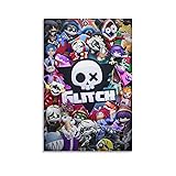 silanod Murder Drones Poster 8 Canvas Wall Art