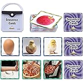 CHEFAN Sequencing Cards, Sequence Game for Kids, Daily Routine Cards | Reusable sequencing cards, ideal for speech therapy, autism, special education, preschool classrooms and homeschooling.