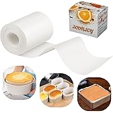 Baking Parchment Paper Side Liners - Baking Strips Roll for Round Cake Pans, Cheesecake Springform Pan, Non Stick Pan Lining Paper 3.15in x 164ft, Pre-cut Heat Resistant Kitchen Paper