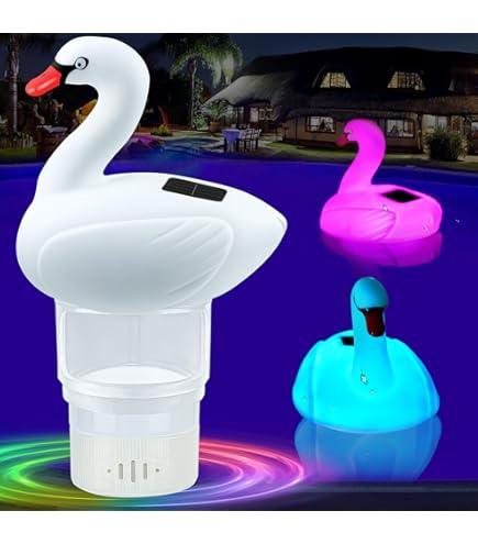 Distributeur Chlore Piscine Flotteur De Chlore, Distributeur De Chlore Pour Tablettes Chimiques De 7,6 Cm, Support De Chlore Brome (tortue) Pour Grandes Et Petites Piscines Chlore Pour Piscine