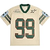 SOLY HUX Mens Jersey Y2k Baggy Shirts Graphic Tees Oversized V Neck Tshirts Summer Tops