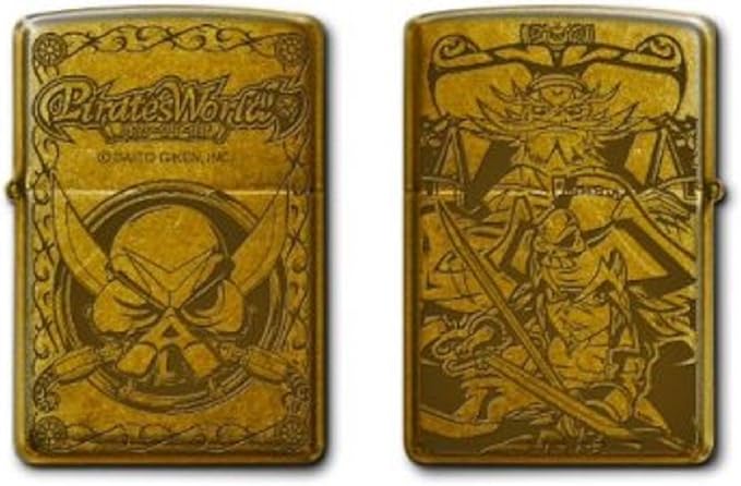 Amazon パチスロキャラzippo 大都技研 パイレーツワールド Zippo タイプｂ ドクロ ライター 腕時計 通販