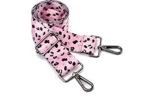 LoZoDo Silver Hardware Purse Strap Crossbody Straps for Purses Wide Shoulder Bag Strap Adjustable Replacementor Tote Handbags