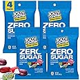 Zero Sugar Jolly Ranchers Hard Candy, 3.6 Ounce Bag (Pack of 4), Sugar Free Candy, Individually Wrapped Hard Candy, The Hampton Popcorn & Candy Company