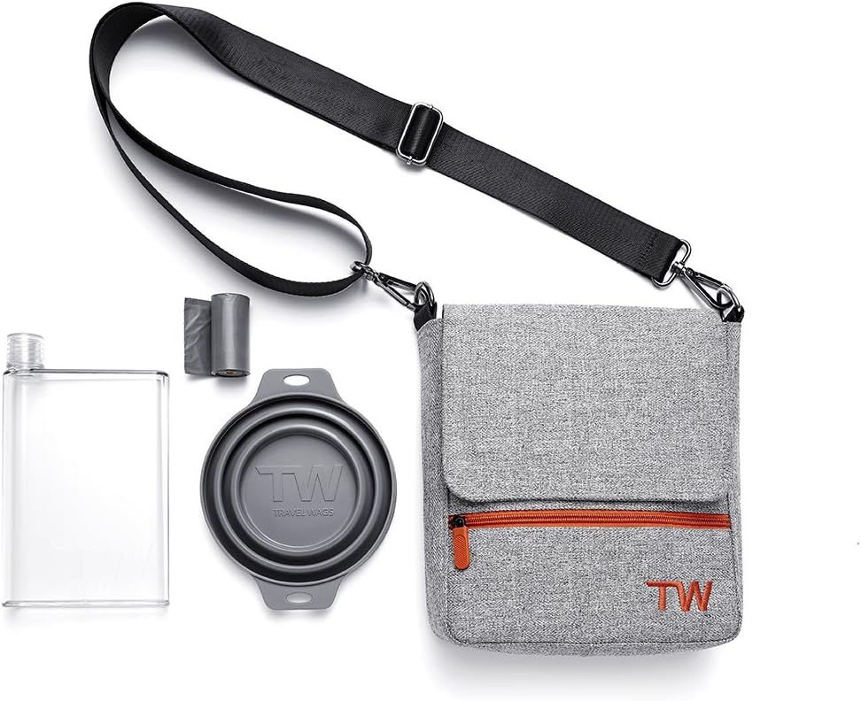 cross body dog walking bag