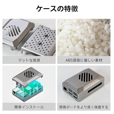 Mua Yahboom Raspberry Pi 5 ABS Case with Cooling Fan, Raspberry Pi 5 ...