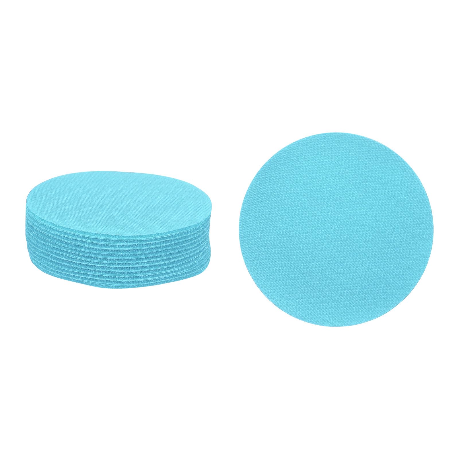 Photo 1 of uxcell 24 Pcs Carpet Spot Markers, 4 Inch Circle Floor Dots for Classroom Carpet, Circles Spots Dots for Preschool Teacher Supplies, Flexible Seating, Light Blue