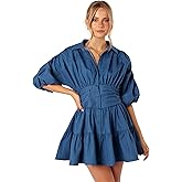 Petal & Pup Womens Francis Long Sleeve Mini Dress