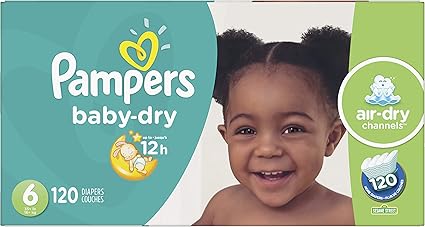 pampers air dry size 6