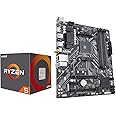 INLAND AMD Ryzen 5 4500 6-Core 12-Thread Unlocked Desktop Processor with GIGABYTE B450M DS3H WiFi MATX AM4 Gaming Motherboard