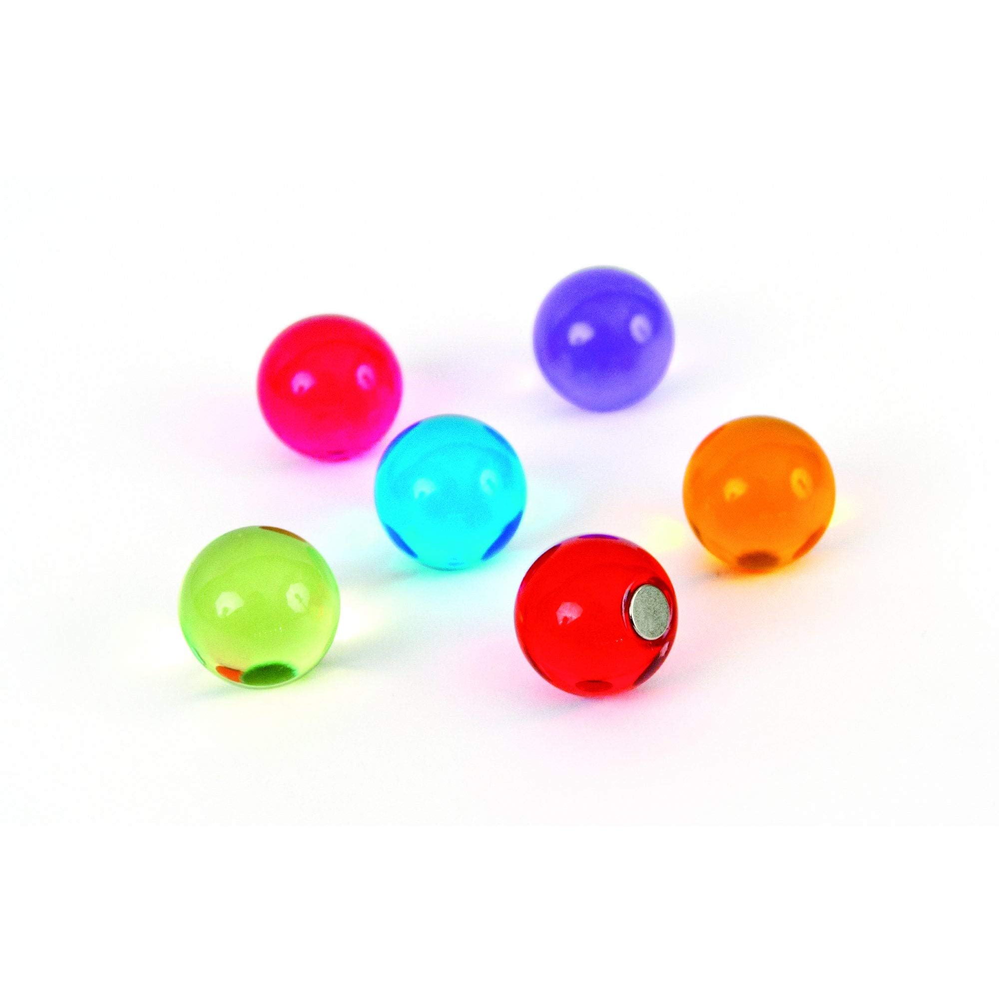 FIRST4MAGNETS Trendform Magnet Ball BOLLA, Set of 6, Assorted