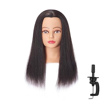 100 human hair mannequin head amazon