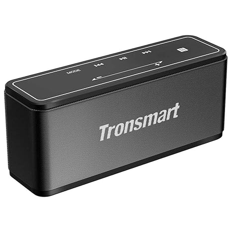 Tronsmart Mega Bluetooth Lautsprecher mit 40W Stereo Sound und Dual-Treiber Boom Bass, 15 Stunde Akku, Eingebauten Mikrofon, 