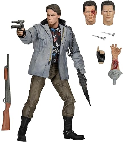 Terminator 2 Ultimate Sarah Connor Action Figure NECA | Amazon.com.br