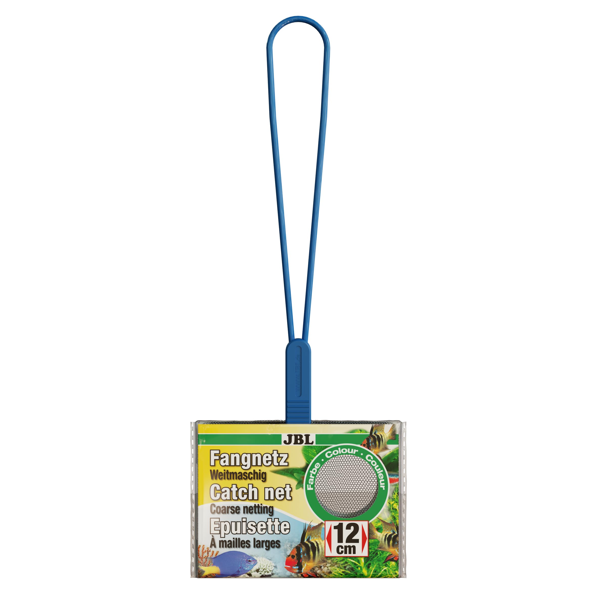 JBL Fish net PREMIUM 12 cm black/wide-meshed, Wide-mesh premium aquarium net