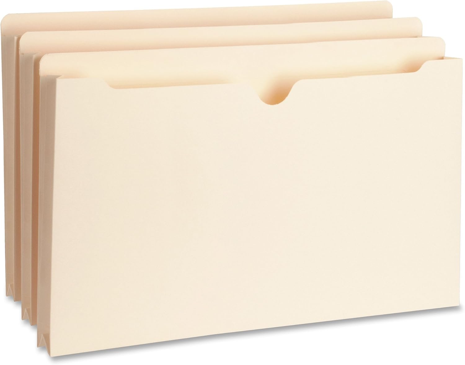 Business Source 1" Expansion Heavyweight File Pockets