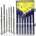6 PCS Precision Screwdriver Sets, Eyeglass Repair Kit Screwdriver, Mini Screwdriver Set, Flat Head and Philips Head Screwdriver Sets, With 6 Different Sizes, Suitable For Watch, Electronic Repairs