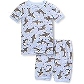 Vaenait Toddler Girls Boys Kids Girls Boys Animal Flower Patern Sleepwear Pajamas Summer Viscose Pjs