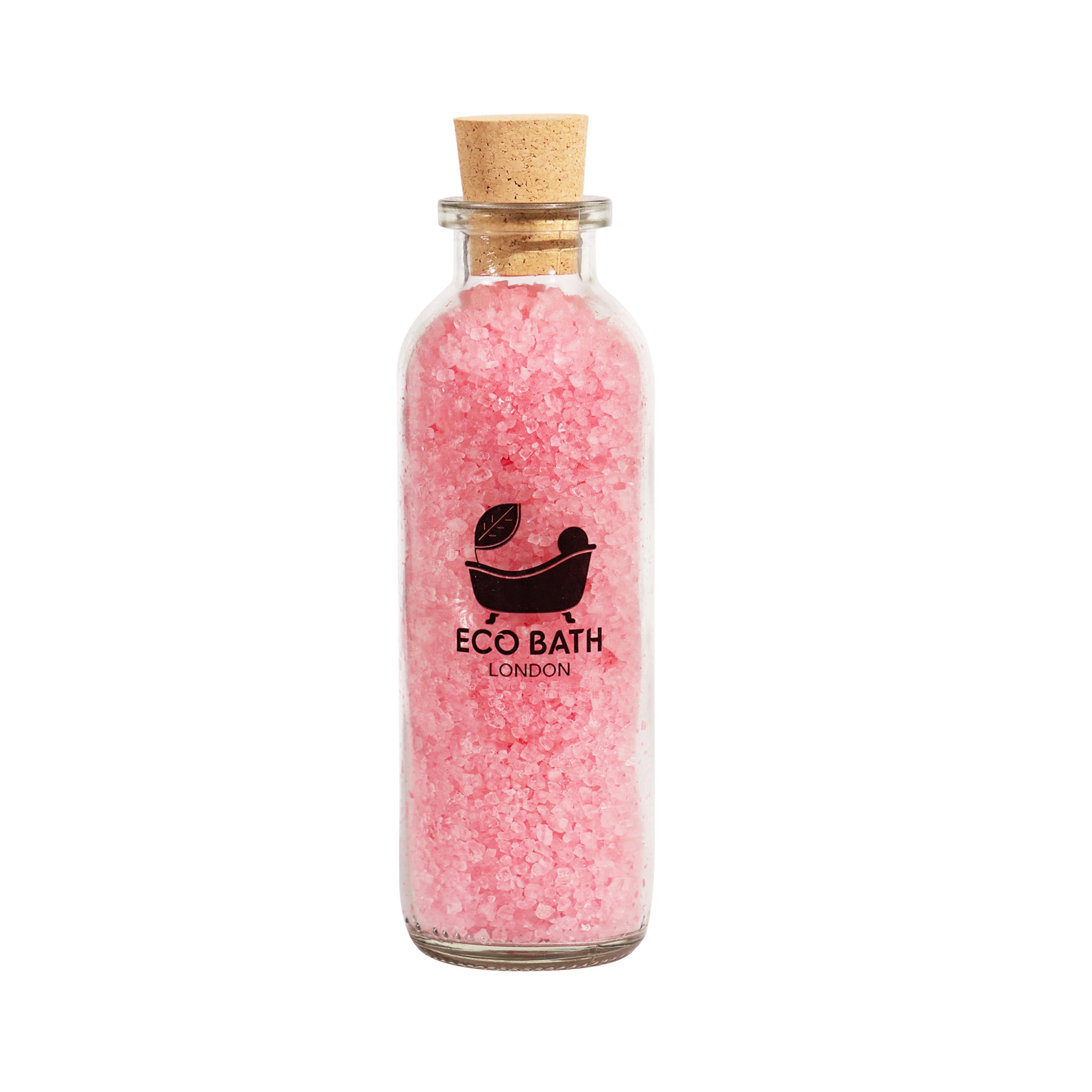 Eco Bath London Muscular Dead Sea Salt 300g - Natural Dead Sea Salt Contains 100% Pure Essential Oils Mixed with Rosemary