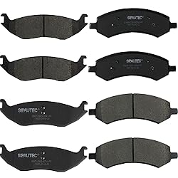 SIPAUTEC-8pcs Front and Rear Ceramic Disc Brake