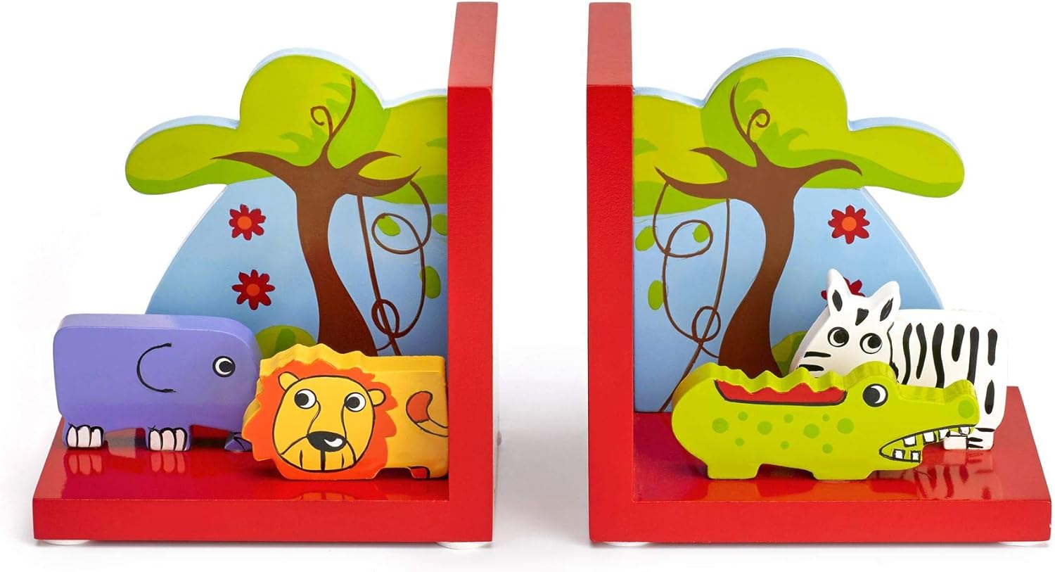 safari bookends for nursery