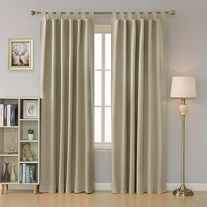 Deconovo Window Treatment Blackout Curtains Thermal Insulated