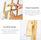 Trintion Table Easel Box Art Supplies Box Wooden Adjustable Foldable Desk Easel view 7