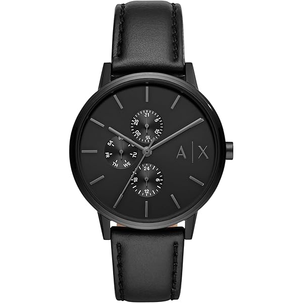Armani Exchange ブラック ベルト Amazon.com: A｜X ARMANI EXCHANGE Men's Silicone Watch (Model