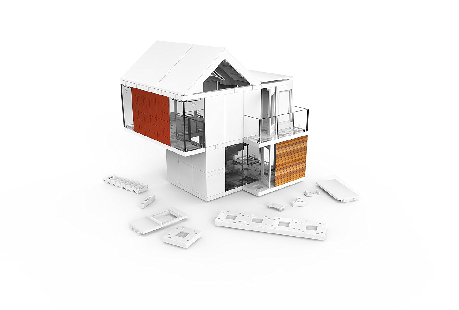 Building kit. Зернохранилище auhagen. Administrative building. Building kit. Arckit конструктор.