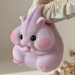 Handmade Taba Squishy Hamster Toy, Cute Squishy