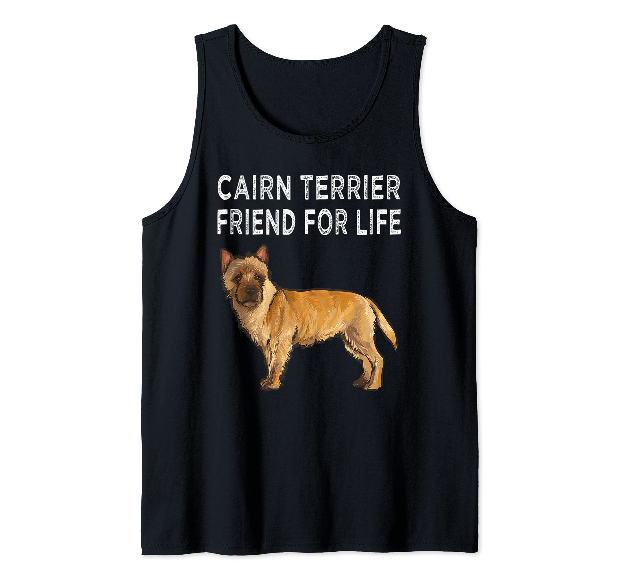Cairn Terrier Friend For Life Dog Friendship Tank Top