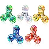 FIGROL 5 Pack Fidget Spinners｜LED Light Up Fidget
