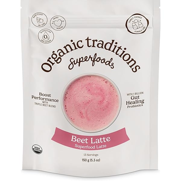 Amazon.com: Organic Traditions Superfood Chocolate Latte – Creamy