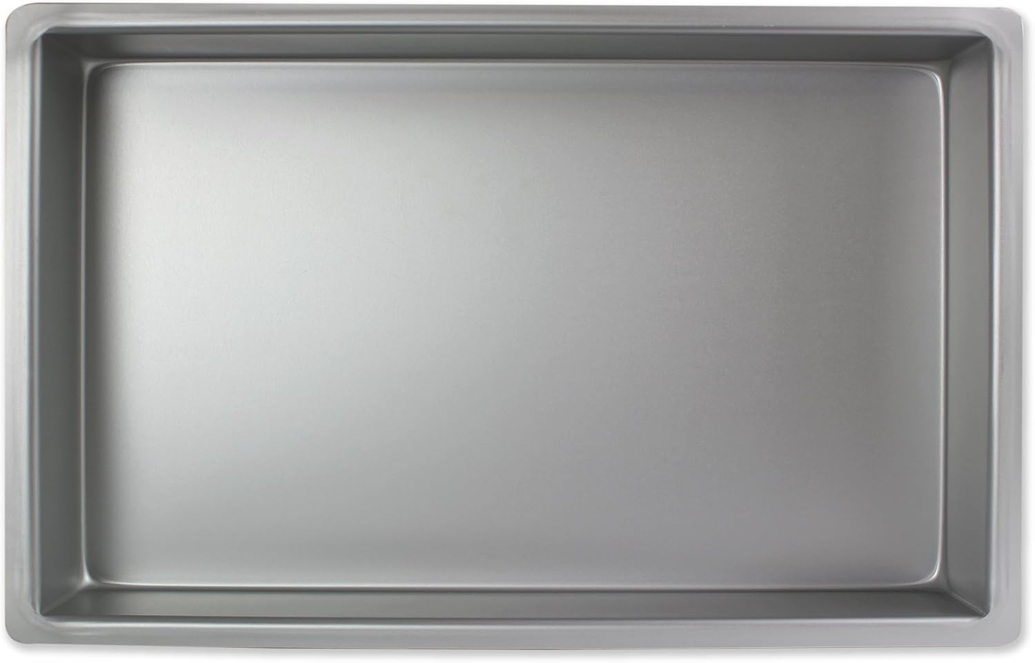 PME OBL07114 Aluminium Oblong Cake Pan 7 x 11 x 4-Inch Deep , Silver, 7 x 11-inch