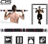 OZE SPORTS Exercise Door Gym Pull Up Bar with Padded Grip 62-100cm Black view 3