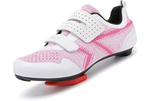 ULTIANT Unisex Cycling Shoes Compatible with Peloton Indoor Riding Road Bicycle with Delta Cleats Outdoor Pedal Bike Shoes